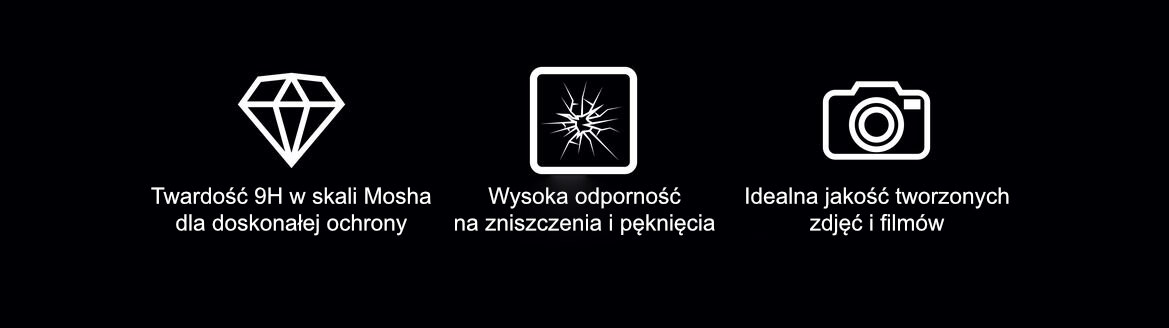 Szkło na aparat i obiektyw Samsung Galaxy S23+ Crong