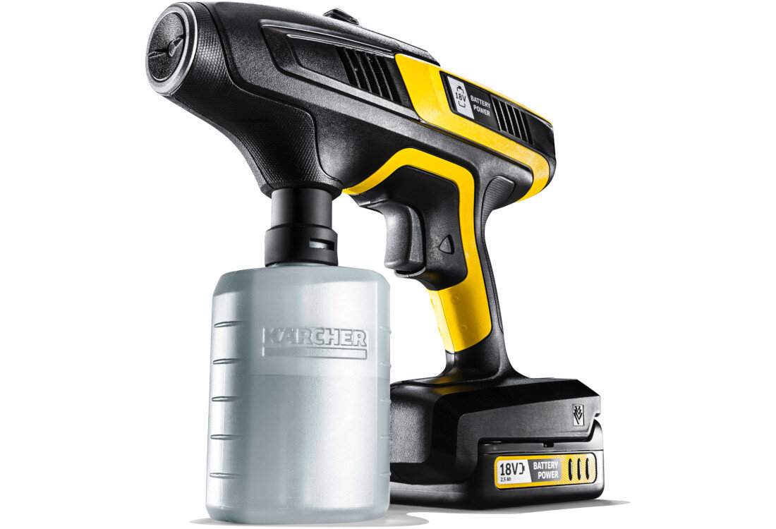 Spryskiwacz KARCHER Professional ES 1/7 Bp Pack EU intuicyjny system napełniania zbiornika łatwy w czyszczeniu system rozpylania Łatwość obsługi