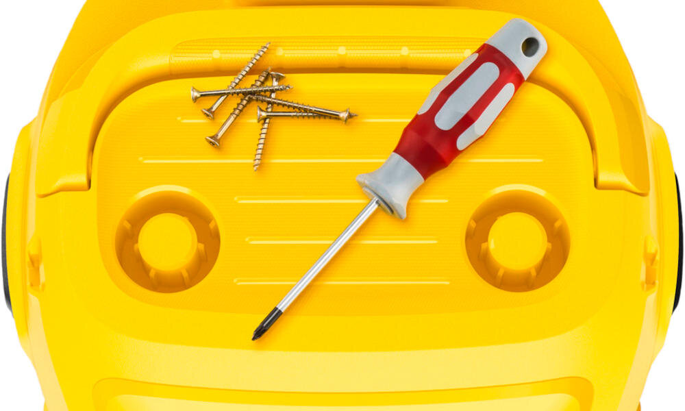 Odkurzacz KARCHER WD 2-18 V Battery Set V-12/18 1.628-501.0 pozycja parking akcesoria przechowywanie przedmioty