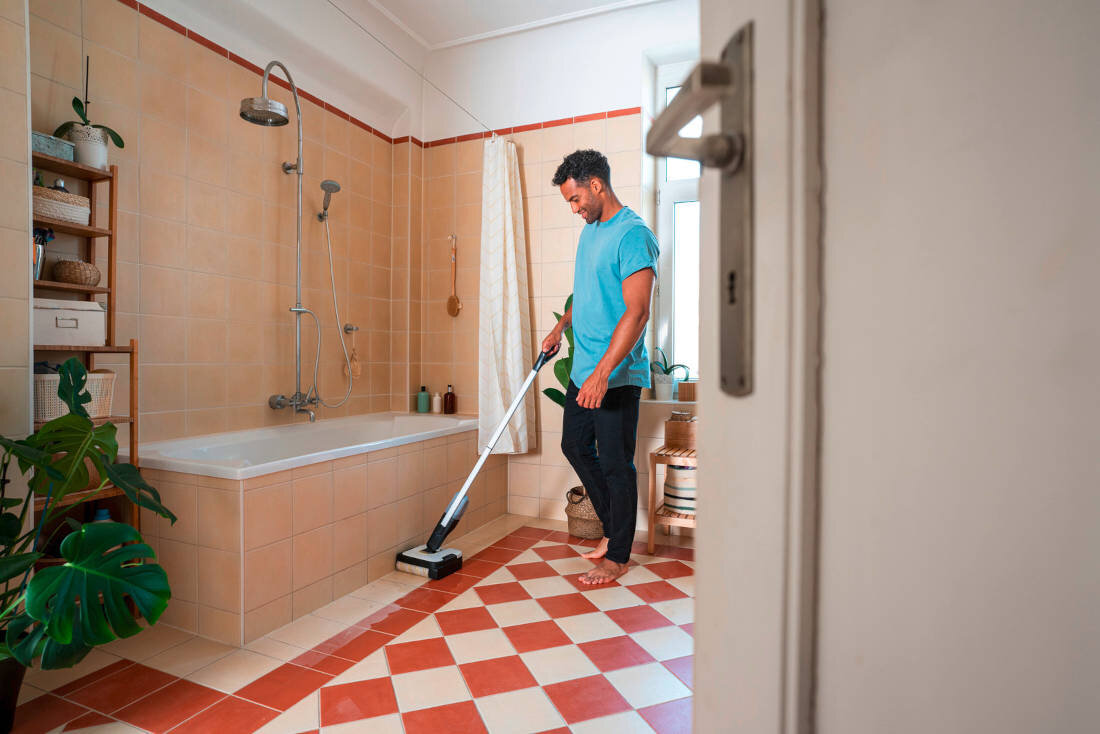 Mop elektryczny KARCHER FC 2-4 Battery Set na sucho na mokro zintegrowany filtr