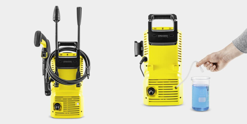 Myjka cisnieniowa KARCHER K 2 Modular Range 1.673-520.0 waz ssacy srodek do czyszczenia
