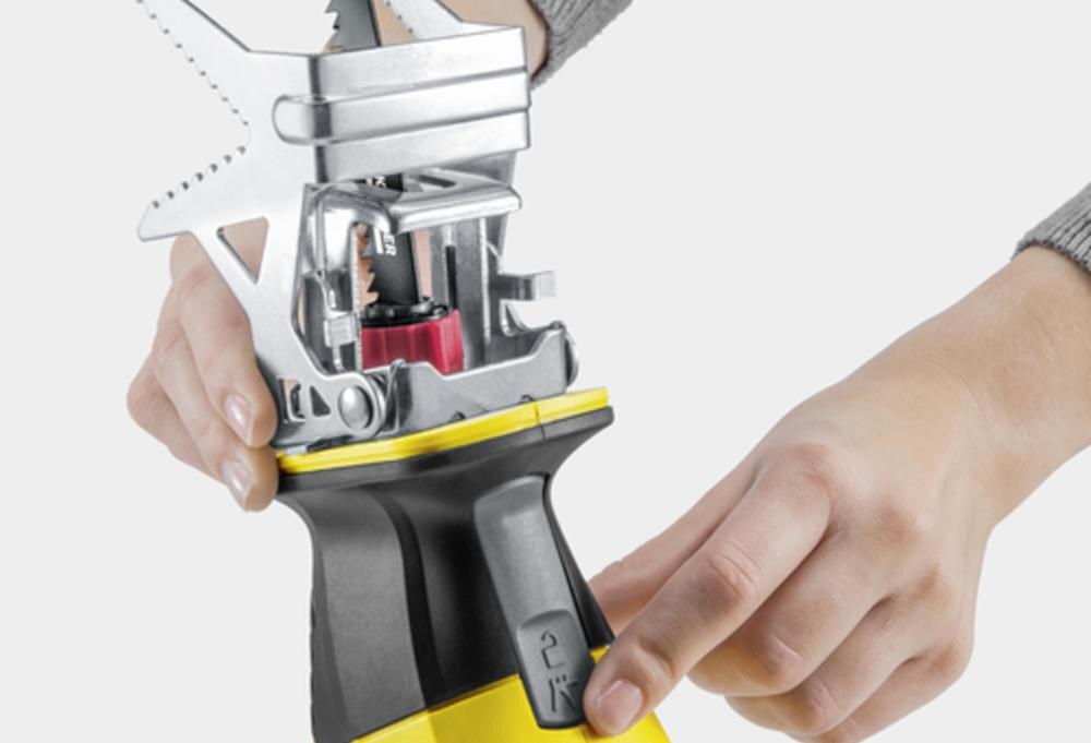 KARCHER PGS 4-18 1.445-330.0 urządzenie uchwyt antypoślizgowa guma praca ergonomia