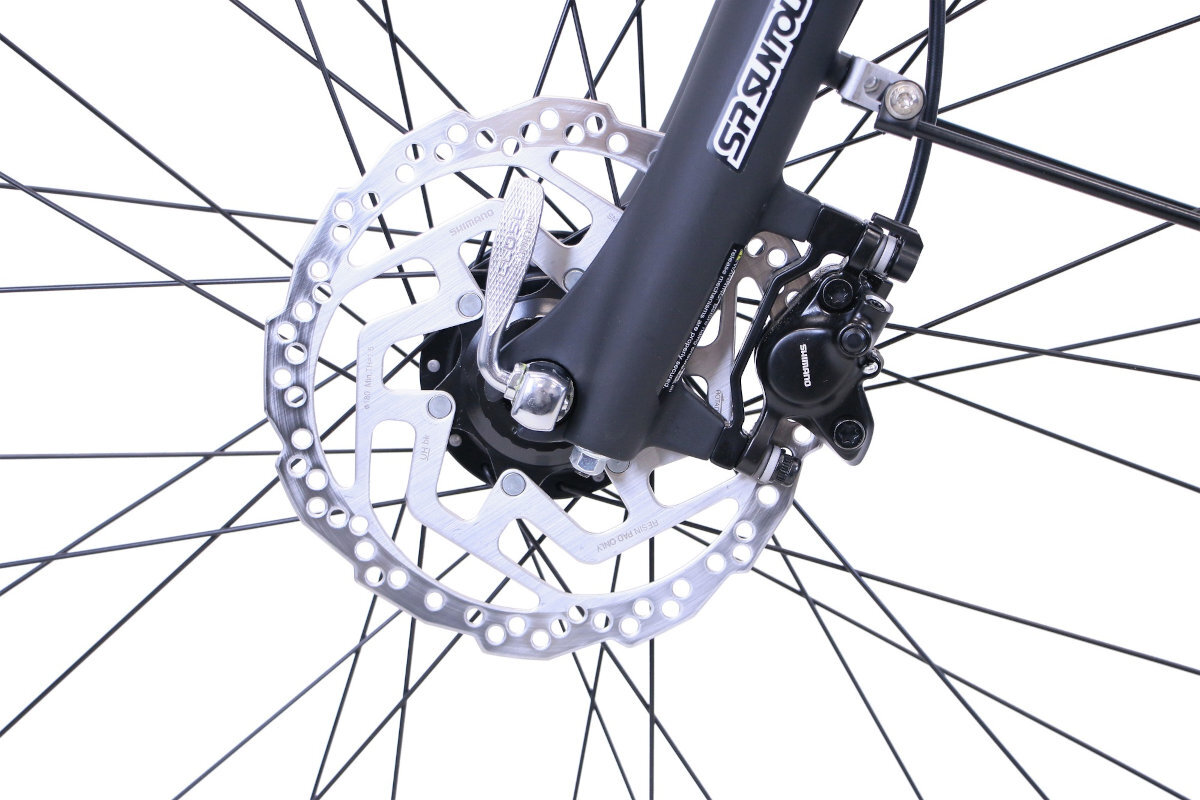 ROWER INDIANA X-ROAD 4.0 28 CZARNY M48 19 R22 szybkie hamowanie