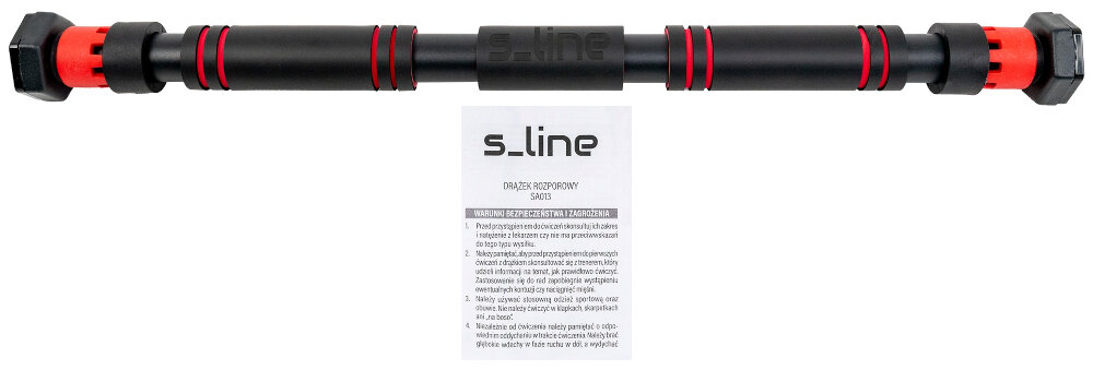 Zestaw taśm do ćwiczeń S-LINE SA017 dokumentacja