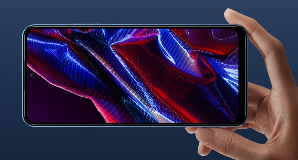 Smartfon XIAOMI Poco X5 ekran bateria aparat procesor ram pamięć pojemność rozdzielczość zdjęcia filmy opis dane cechy blokady system łączność wifi bluetooth obudowa szkło odporność porty muzyka transfer sieć przekątna matryca waga czujniki oled amoled ips