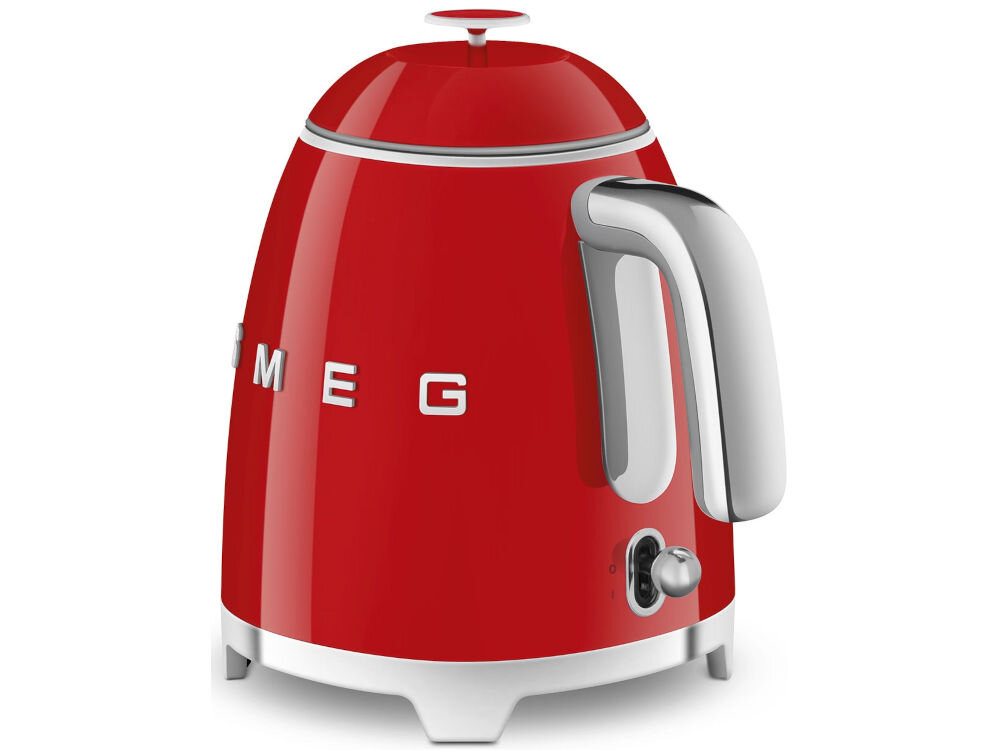 Czajnik SMEG KLF05RDEU Czerwony kilka funkcji wskaźnik poziomu wody system Soft Opening filtr ze stali nierzdewnej wygodne higieniczne użytkowanie zwiększona satysfakcja