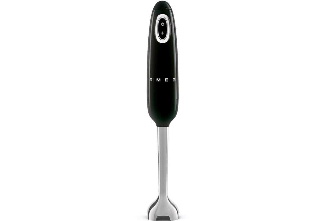 Blender SMEG HBF11BLEU Czarny design tło prezentacja wizualizacja Główna kontrola w kuchni