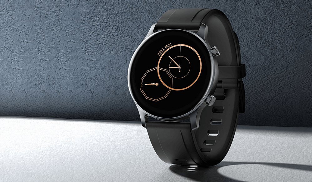 Smartwatch HAYLOU RS3 ekran bateria pasek czujniki zdrowie sport sen serce monitoring ładowanie pojemność rozdzielczość opis cechy dane 