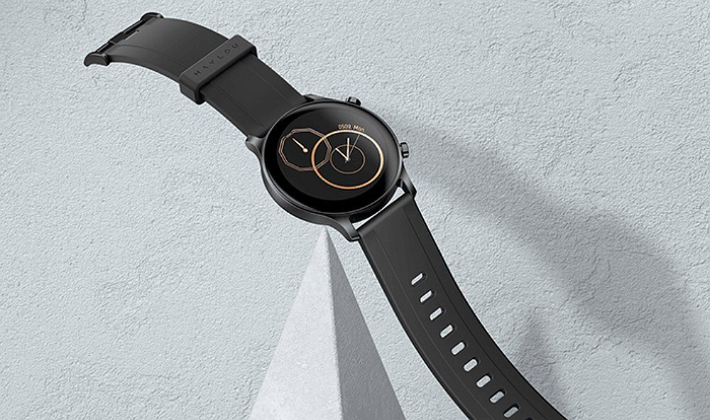 Smartwatch HAYLOU RS3 ekran bateria pasek czujniki zdrowie sport sen serce monitoring ładowanie pojemność rozdzielczość opis cechy dane 