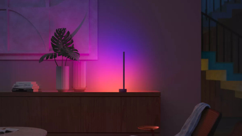 Lampa stołowa PHILIPS HUE Signe Gradient 215947 Bluetooth płynne łączenie płynne przechodzenie w jednego koloru w drugi