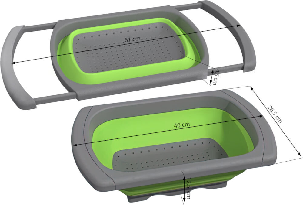 Durszlak MILLA HOME KA111 wymiary