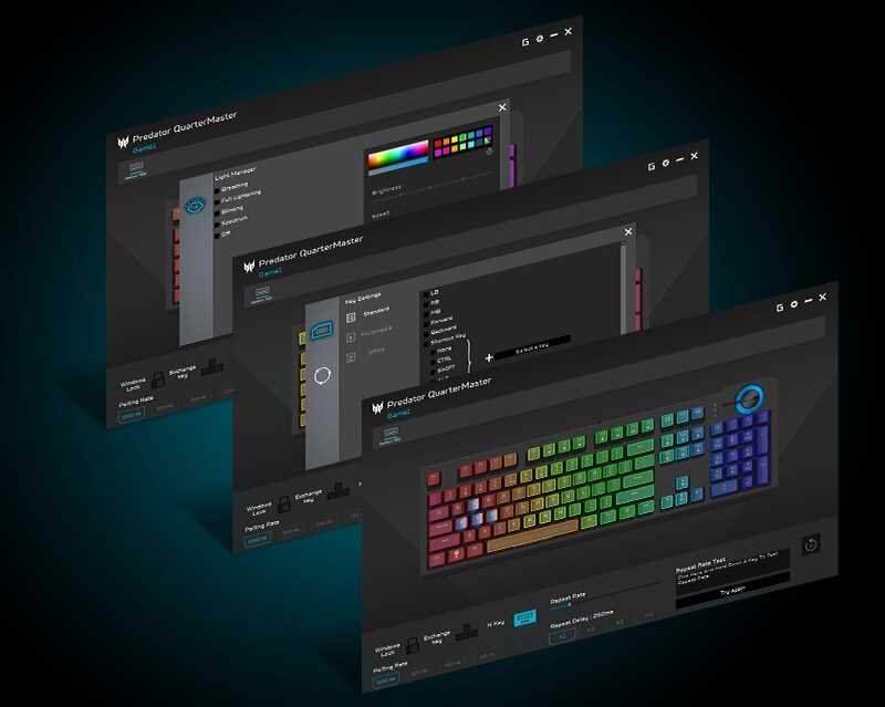 Klawiatura ACER Predator Aethon 700 - Predator Quartermaster