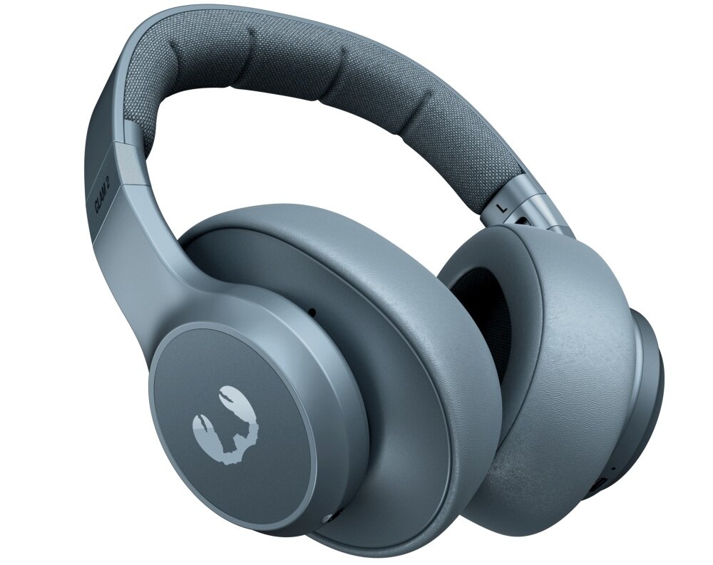 Słuchawki nauszne FRESH N REBEL Clam 2 brak przewodów konstrukcja czas odtwarzania komfort dopasowanie  obracanie składanie zestaw