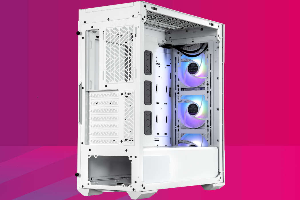 Obudowa COOLER MASTER TD500 Mesh V2 Filtry montaż aranżowania kabli panel