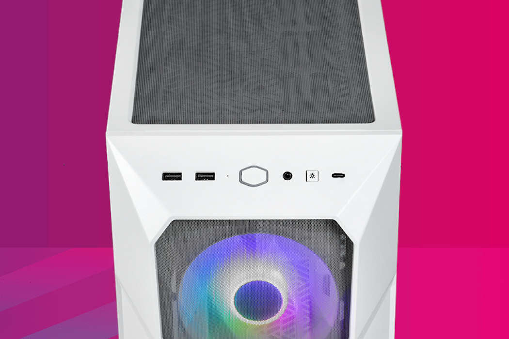 Obudowa COOLER MASTER TD500 Mesh V2 Filtry montaż aranżowania kabli panel