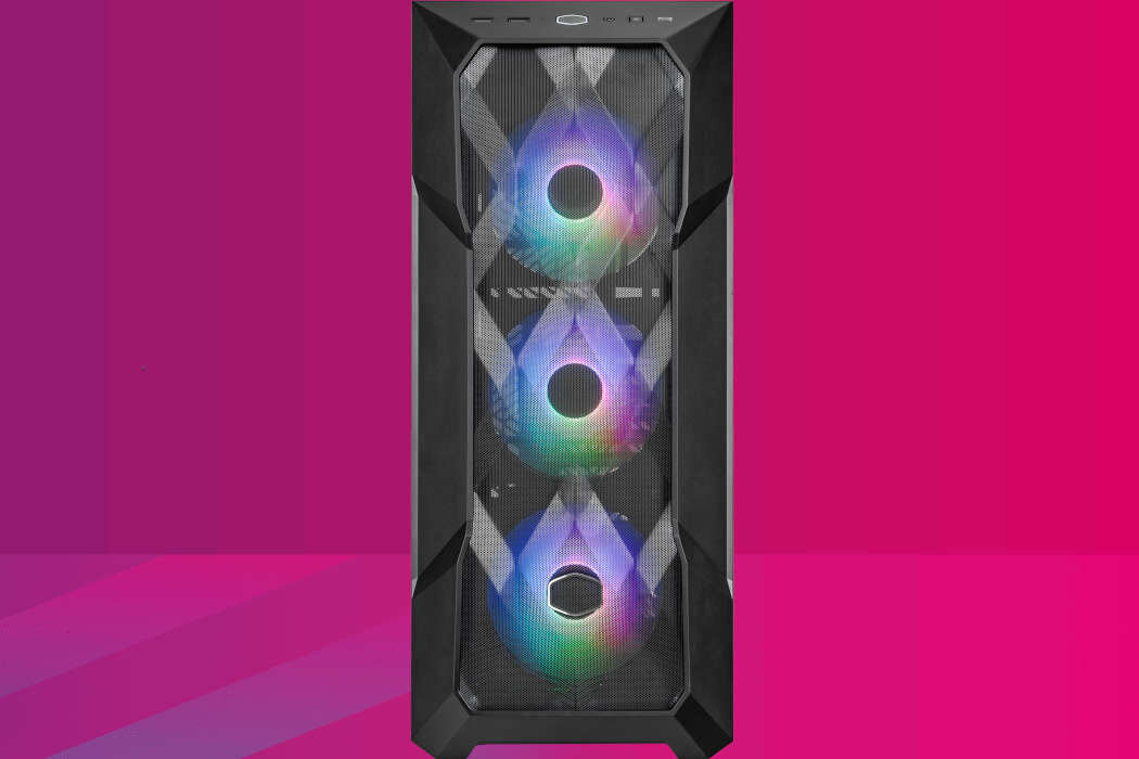 Obudowa COOLER MASTER TD500 Mesh V2 Filtry montaż aranżowania kabli panel