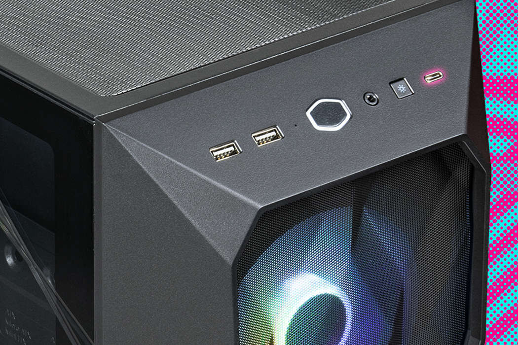 Obudowa COOLER MASTER TD500 Mesh V2 Filtry montaż aranżowania kabli panel