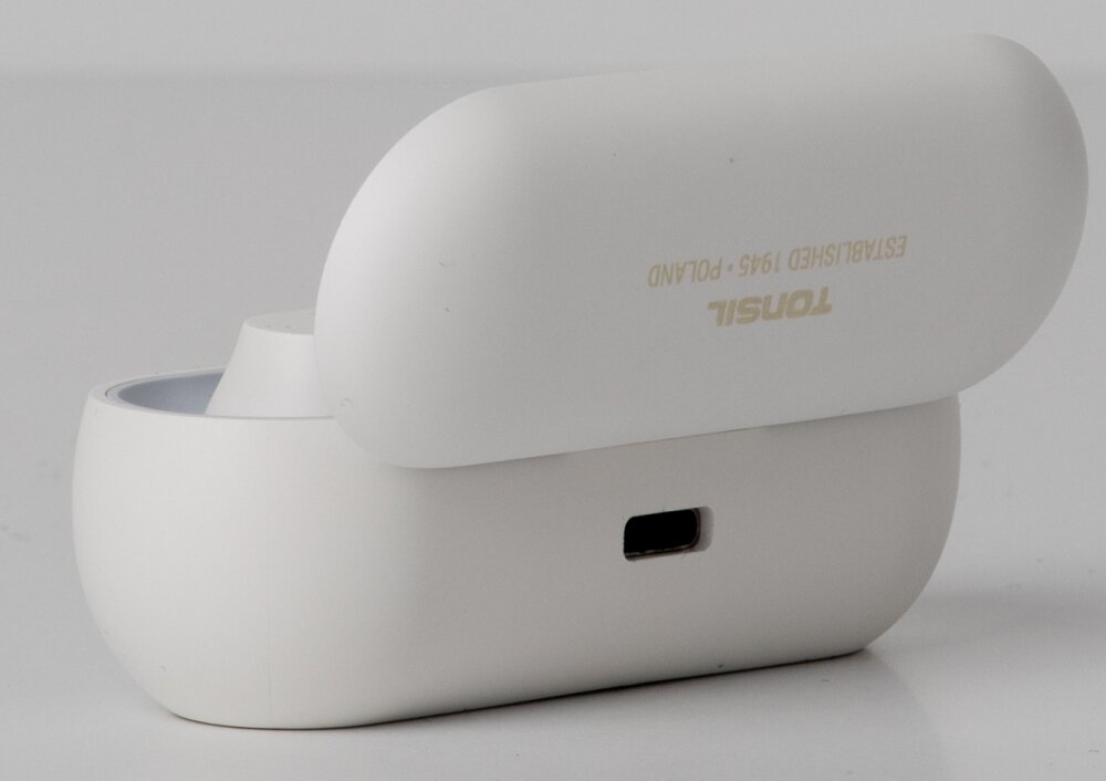 Słuchawki dokanałowe TONSIL T45BT bluetooth anc wygoda komfort czas pracy