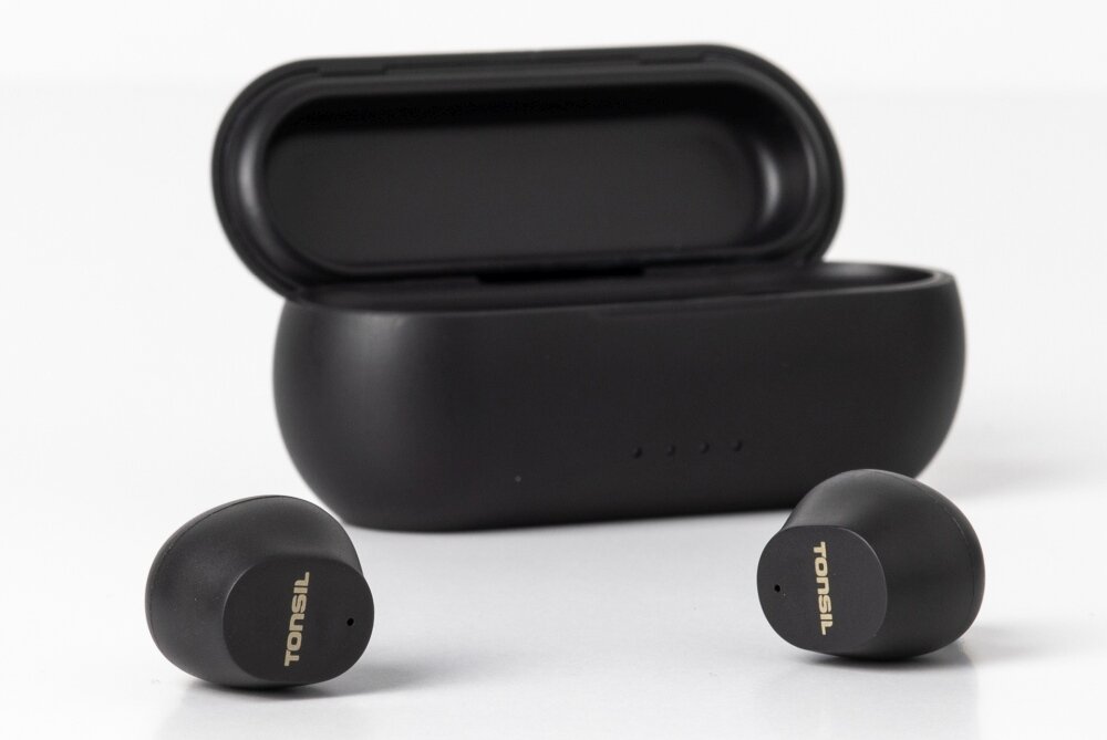 Słuchawki dokanałowe TONSIL T45BT bluetooth anc wygoda komfort czas pracy
