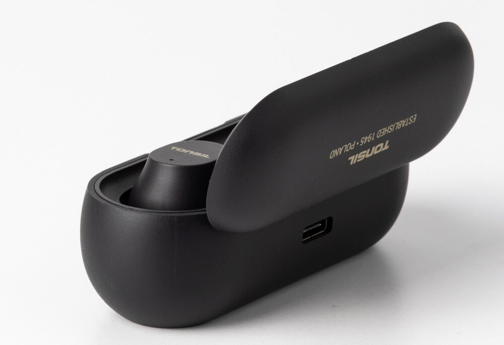 Słuchawki dokanałowe TONSIL T45BT bluetooth anc wygoda komfort czas pracy