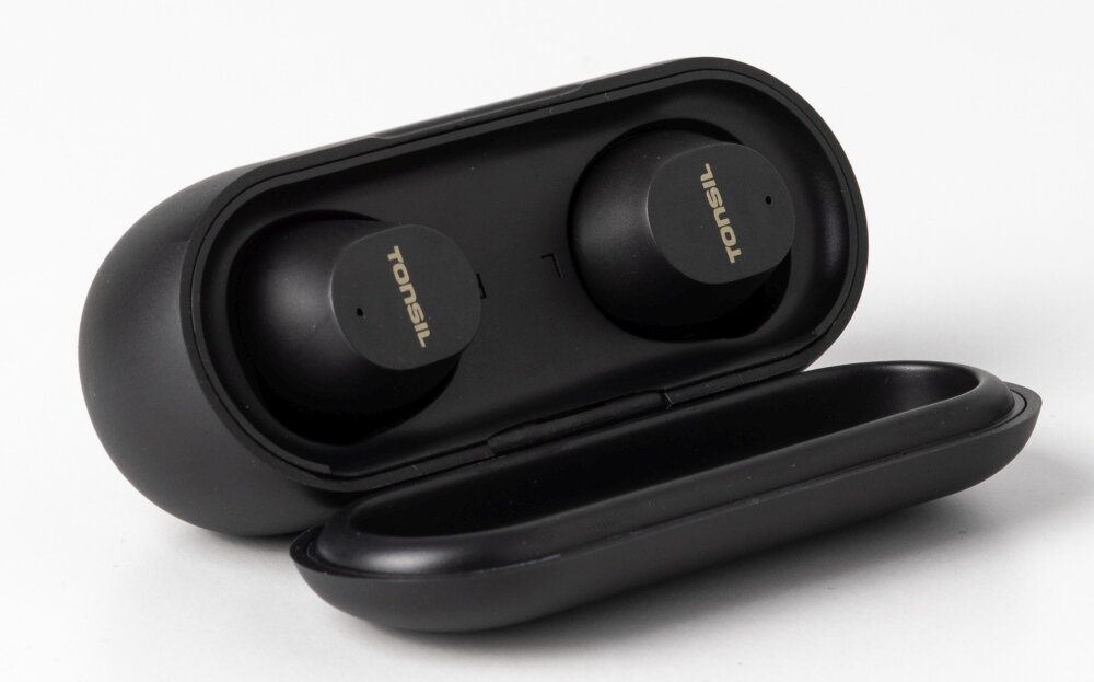 Słuchawki dokanałowe TONSIL T45BT bluetooth anc wygoda komfort czas pracy