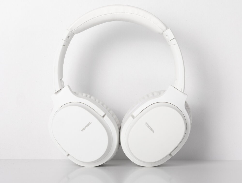 Słuchawki nauszne TONSIL R45BTdźwięk redukcja szumów bluetooth połączenia głosowe dopasowanie sterowanie