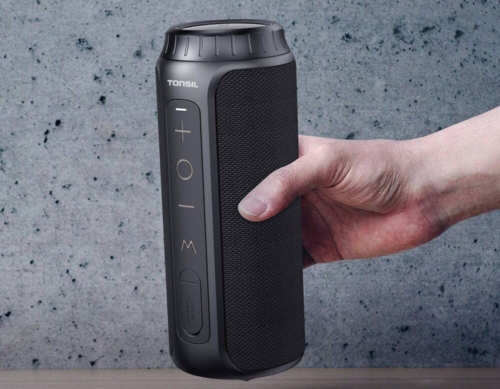 Głośnik mobilny TONSIL Flip 6 praca bluetooth jakość dźwięk funkcja TWS obsługa IPX7 waga