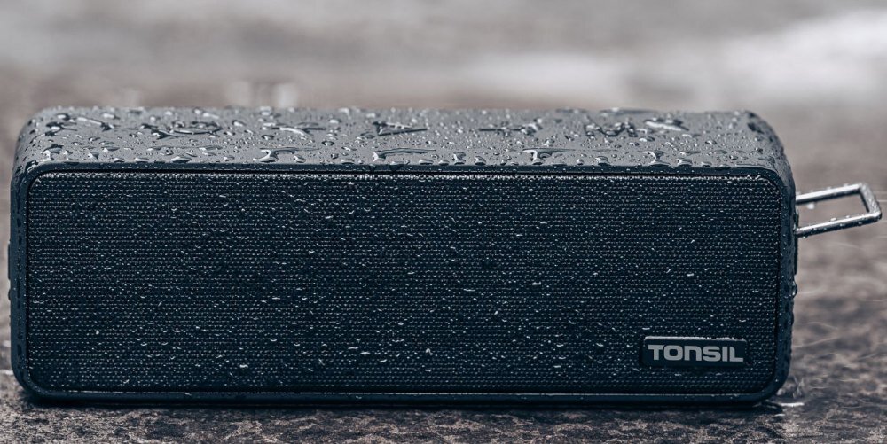 Głośnik mobilny TONSIL Go 6 Czarny akumulator lekkość kompatkowość brzmienie bas technologia TWS konstrukcja