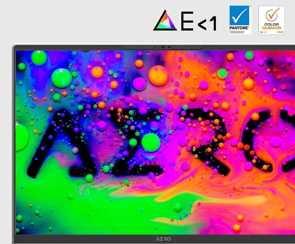 Laptop GIGABYTE Aero - Dual Color Calibration