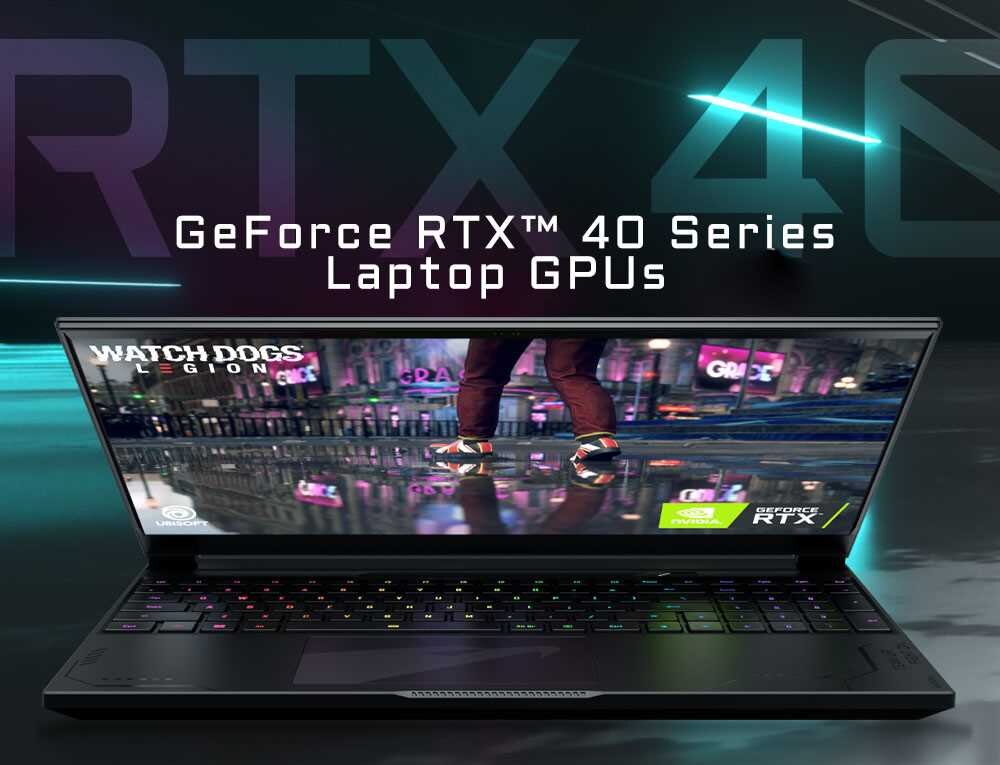 Laptop GIGABYTE Aero - NVIDIA GeForce RTX