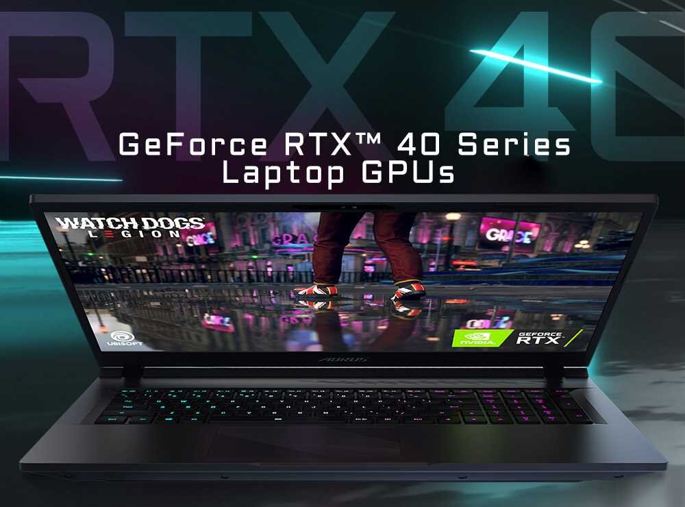 Laptop GIGABYTE Aorus 17H - NVIDIA GeForce RTX
