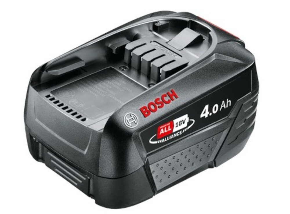 Akumulator BOSCH Power for All PBA W-C-AL1830CV 4Ah 18V + ładowarka imponujaca pojemnosc 4,0 Ah napiecie 18 V do narzedzi ogrodowych i elektronarzedzi wszechstronny w roznych zastosowaniach
