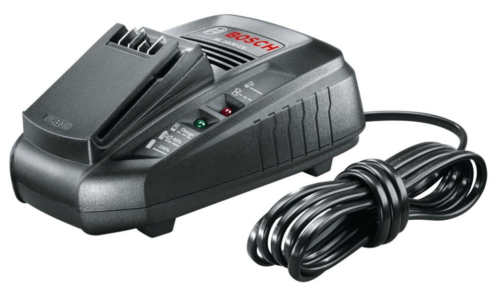 Akumulator BOSCH Power for All PBA W-C-AL1830CV 4Ah 18V + ładowarka dedykowana ladowarka szybkie efektywne ladowanie wskaznik Ready togo akumulator gotowy do pracy gdy osignie 80% naladownia
