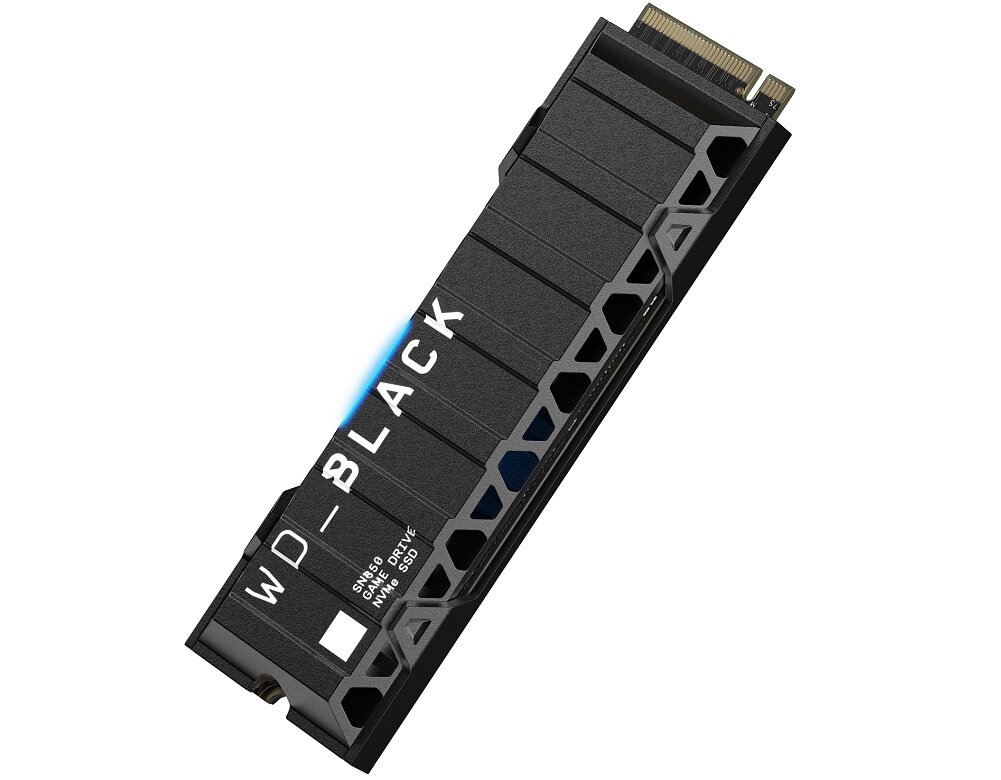 Dysk do PS5 WD SN850 Heatsink Wymiary waga kolor pojemność niezawodność trwałość prędkość odczytu prędkość zapisu