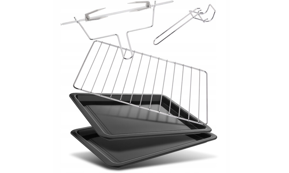 Piekarnik TURBOTRONIC TT-FEO55 zestaw akcesoria komplet wyposazenie