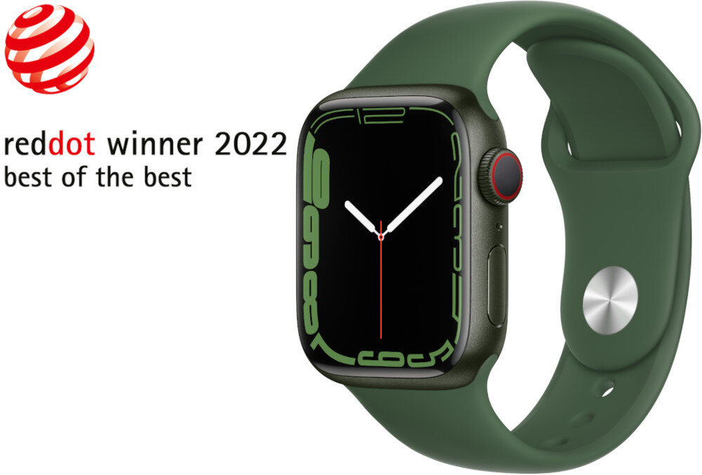 Smartwatch APPLE Watch 7 nagroda reddot