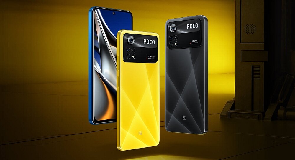 Smartfon XIAOMI Poco X4 Pro ekran bateria aparat procesor ram pamięć pojemność rozdzielczość zdjęcia filmy opis dane cechy blokady system łączność wifi bluetooth obudowa szkło odporność porty muzyka transfer sieć przekątna matryca waga czujniki