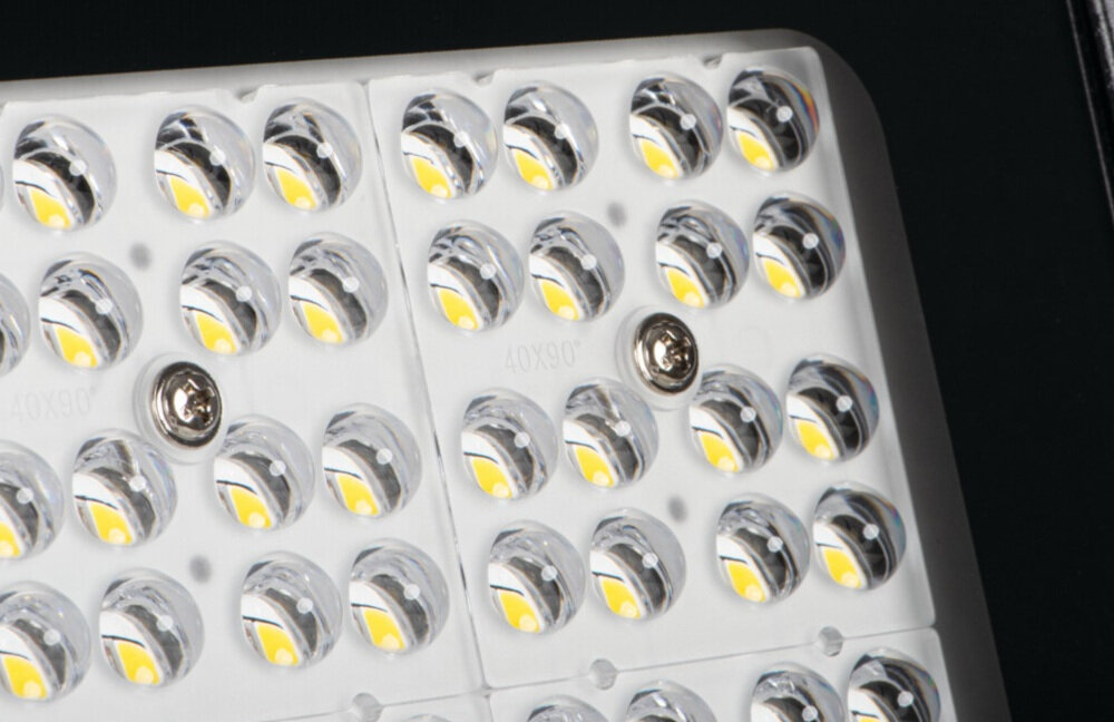 Naświetlacz LED KANLUX Fl Agor/a Hi 300W NWW zintegrowane zrodlo swiatla jasne diody LED noc 300 W szklo hartowane naturalna biel temperatura barwowa 4000 K strumien swietln 45000 lm