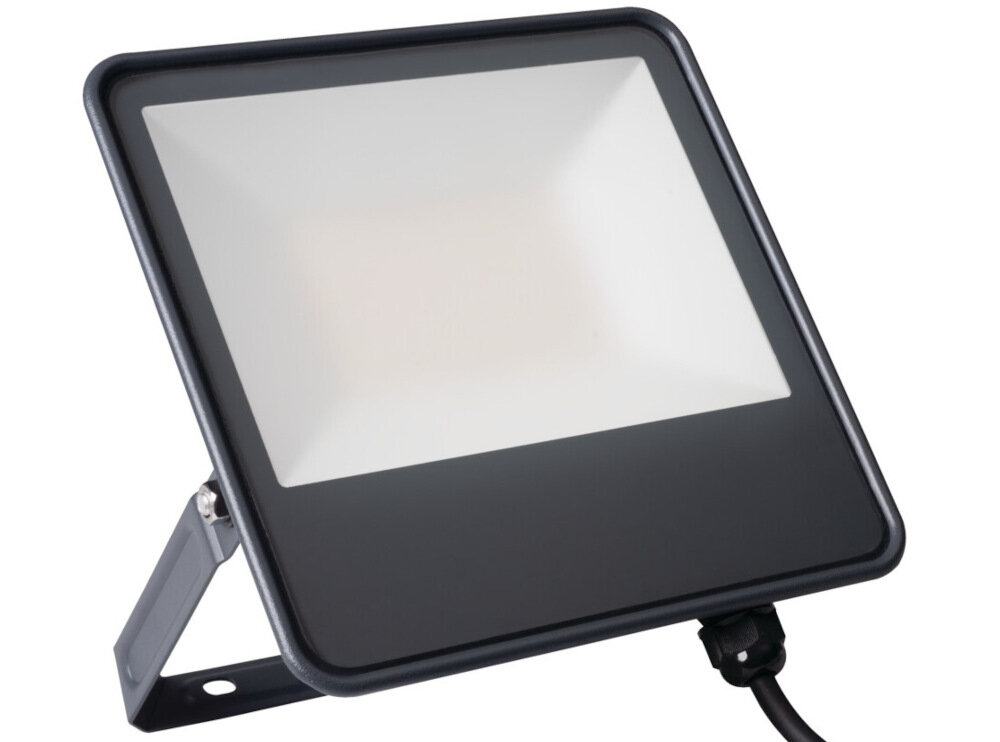 Naświetlacz LED KANLUX IQ-LED FL-50W-NW 33883 oswietlenie zewnetrzne niewielki nasweitlacz LED efektywne energooszczedne zrodlo oswietlenia solidnie wykonane urzadzenie poprawia estetyke przestrzeni zwieksza bezpieczenstwo