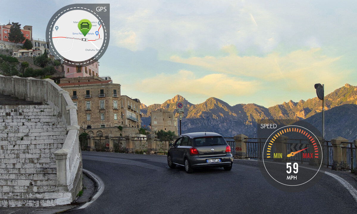 Wideorejestrator VIOFO A139 + kamera tylna moduł GPS lokalizacja prędkość