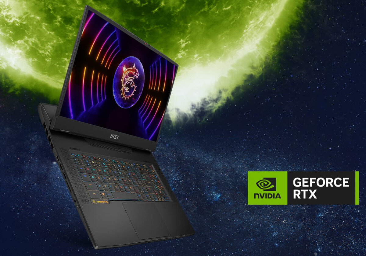 Laptop MSI Titan GT77HX 13VI-048PL karta graficzna funkcje