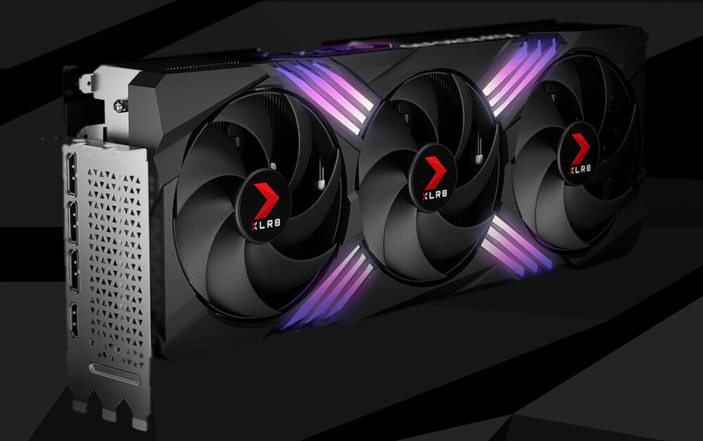 Karta graficzna PNY GeForce RTX 4070 Ti XLR8 Gaming Verto TF OC 12GB DLSS 3 porty złącza monitory podłączenie