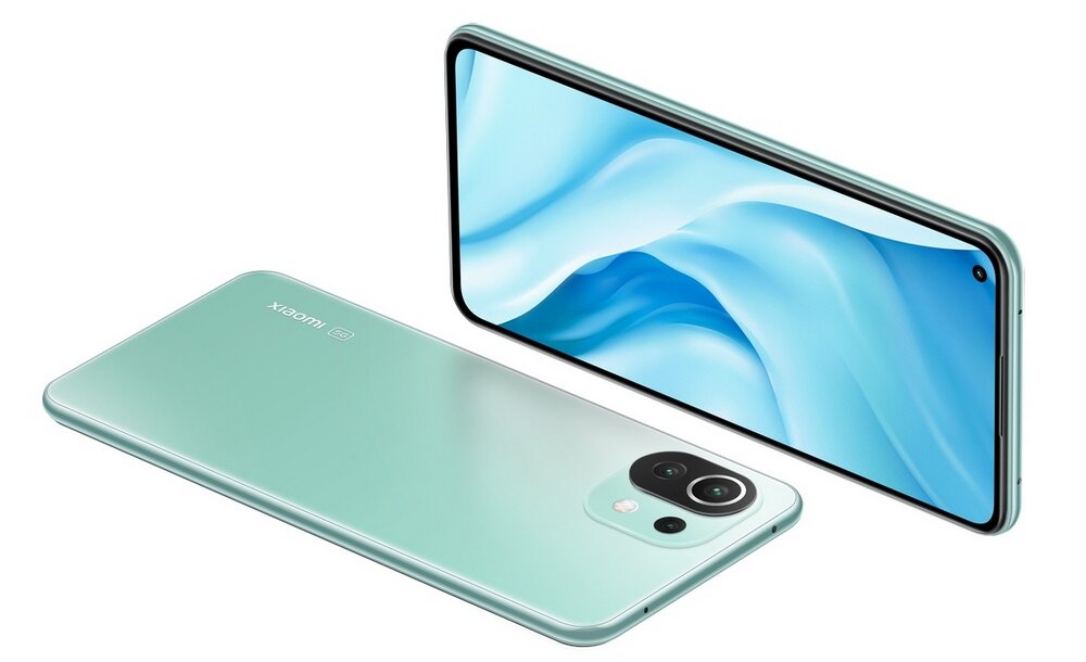 Smartfon XIAOMI Mi 11 Lite aparat wydajność procesor ram pamięć bateria obudowa szkło amoled ekran wyświetlacz 