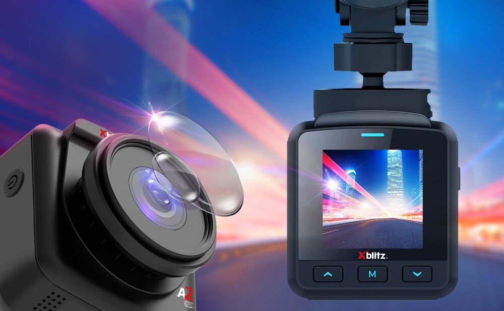 Wideorejestrator XBLITZ A2 GPS WDR widoczność technologie
