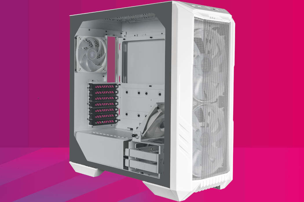 Obudowa COOLER MASTER HAF 500 Filtry montaż aranżowania kabli panel