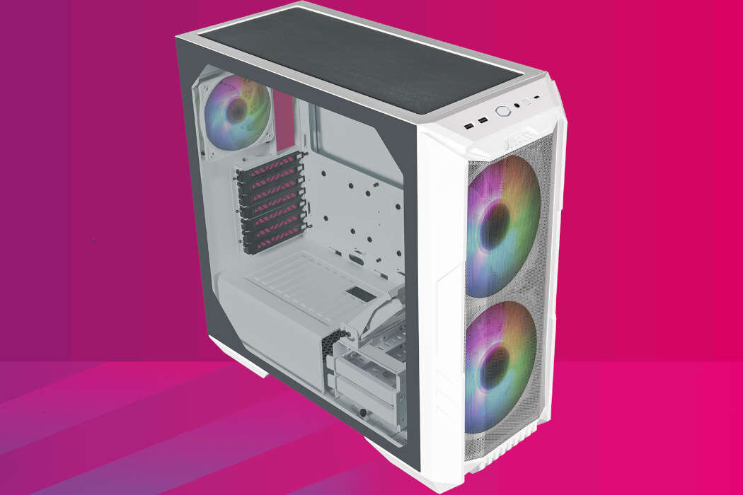 Obudowa COOLER MASTER HAF 500 Filtry montaż aranżowania kabli panel