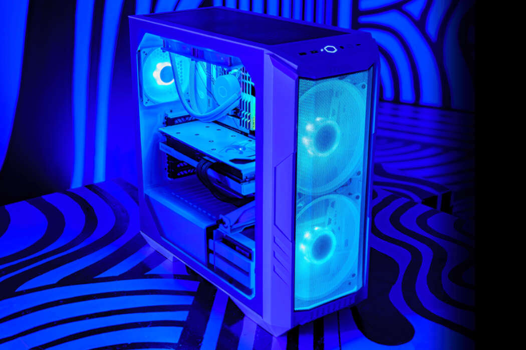 Obudowa COOLER MASTER HAF 500 Filtry montaż aranżowania kabli panel