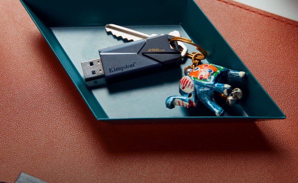 Pendrive KINGSTON Data Traveler Exodia Onyx 128GB, USB 3.2 Gen. 1 (USB 3.0) zaczep mocowanie