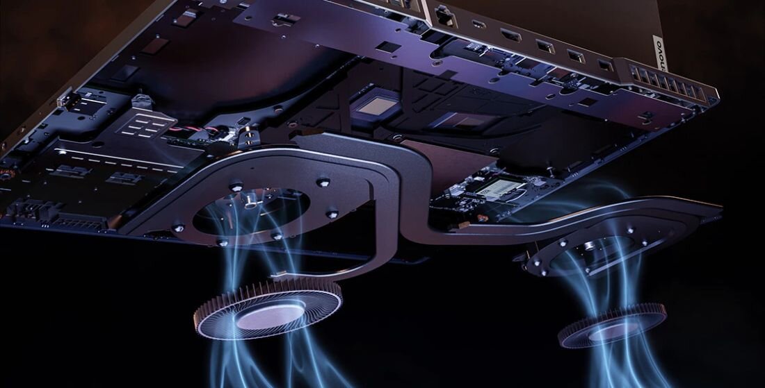 Laptop LENOVO Legion 5 15ARH7 - System chłodzenia