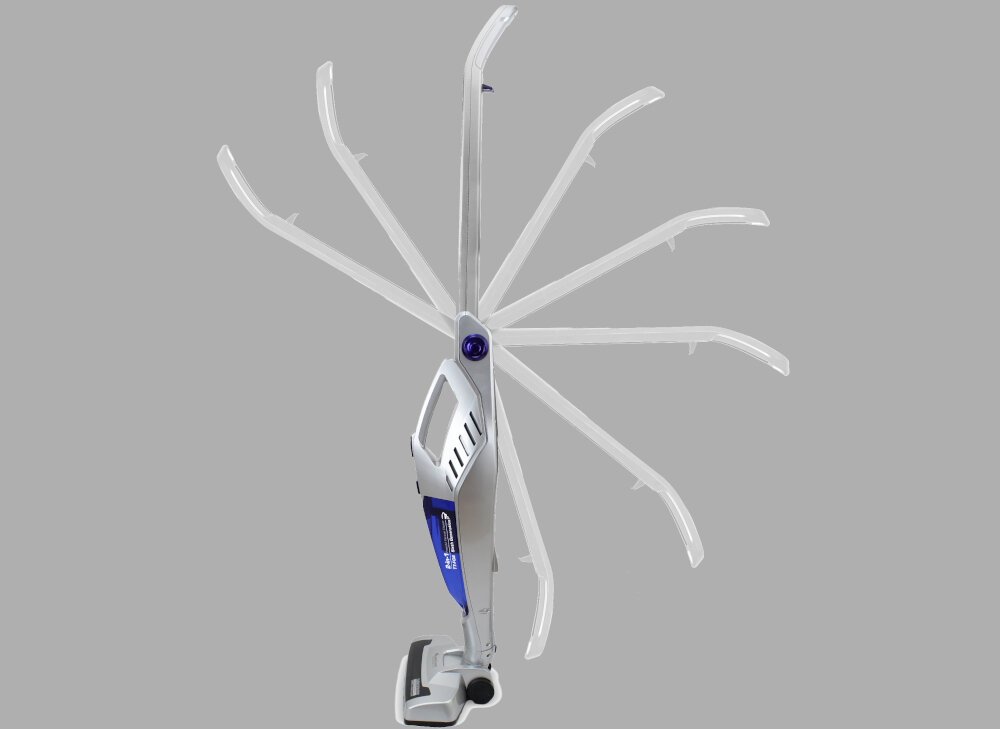 Odkurzacz TURBOTRONIC TT-FG6 Srebrny czas pracy do 45minut zaawansowana technologia cyklonowa moc ssania